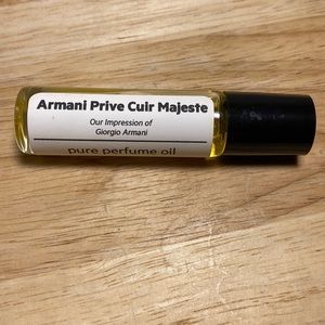 Oil Perfumery Impression of Giorgio Armani’s Cuir Majeste